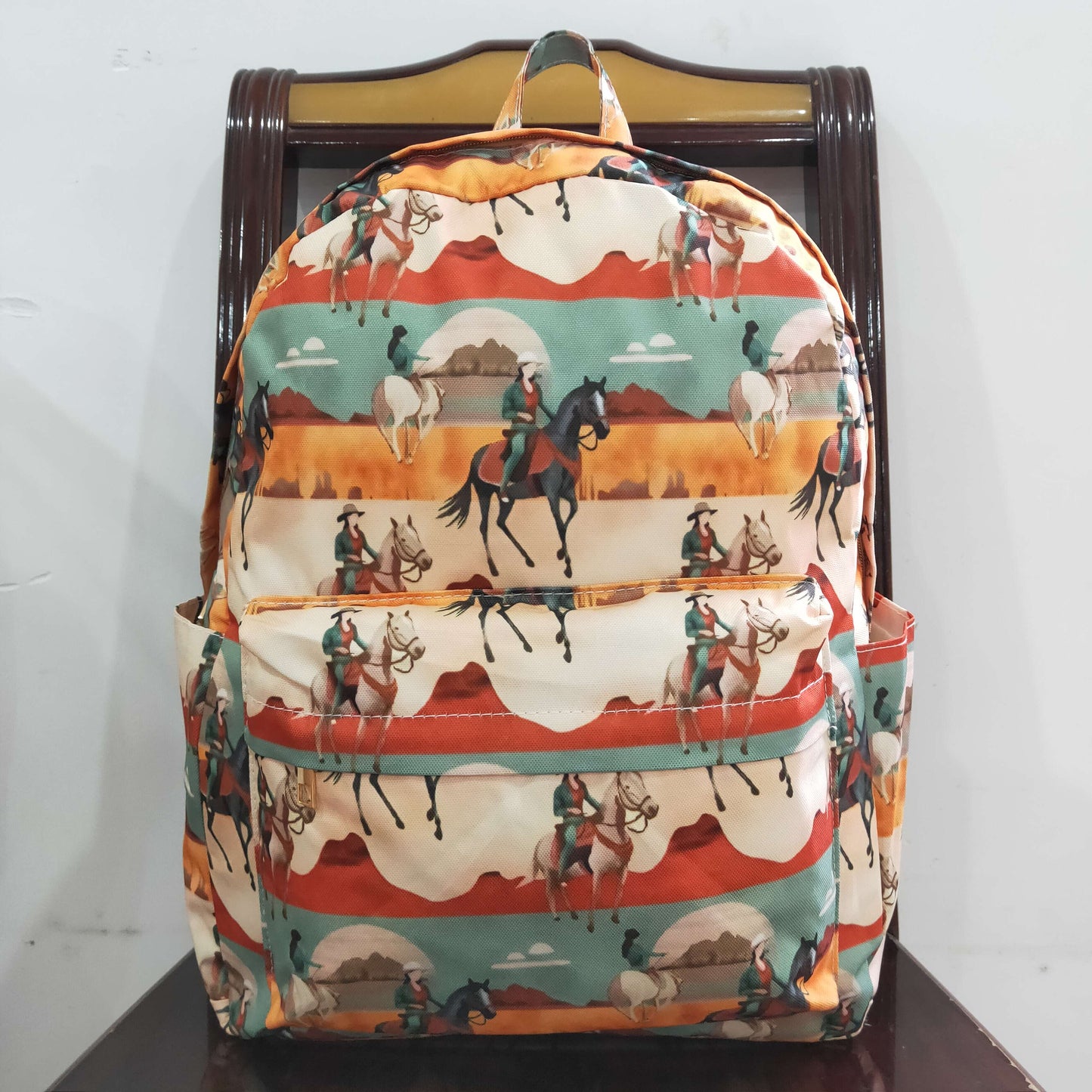 BA0266 western Backpack 17 * 13.2 * 5 inches