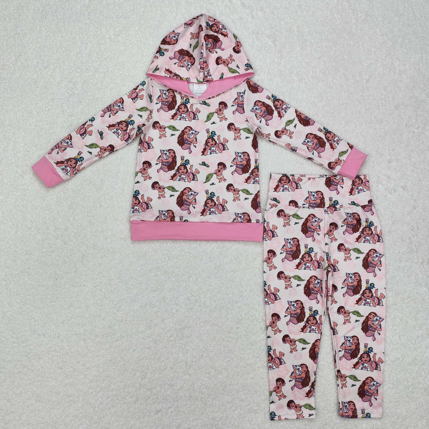 GLP2233 pink Snoopy hat pullover outfits