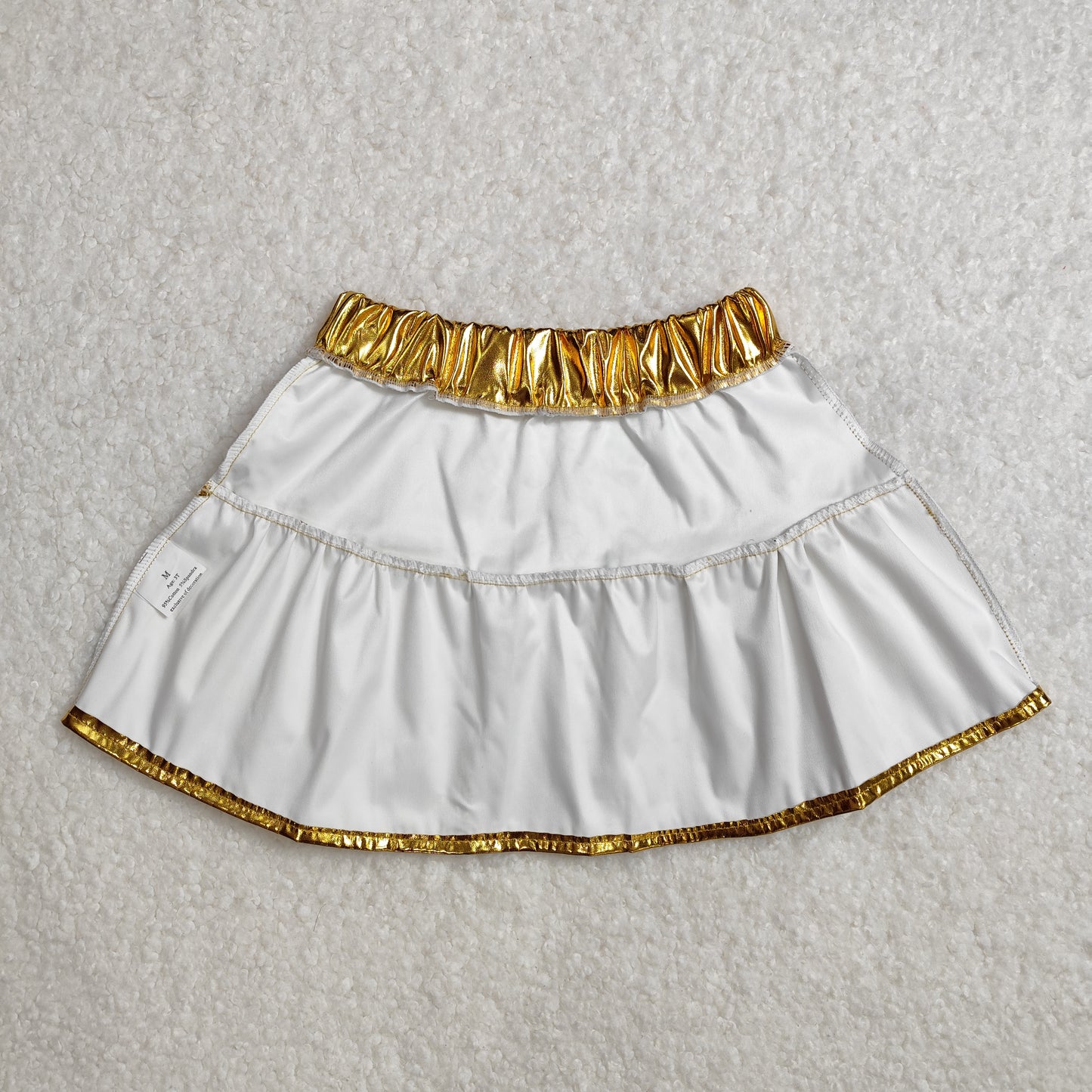 GLK0043 Girls golden Skirt