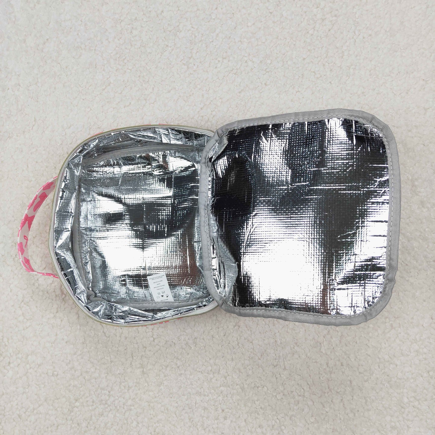 BA0284 pink zipper handbag