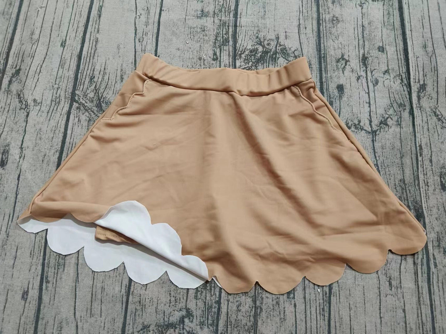 Discount RTS baby girls Khaki skirt