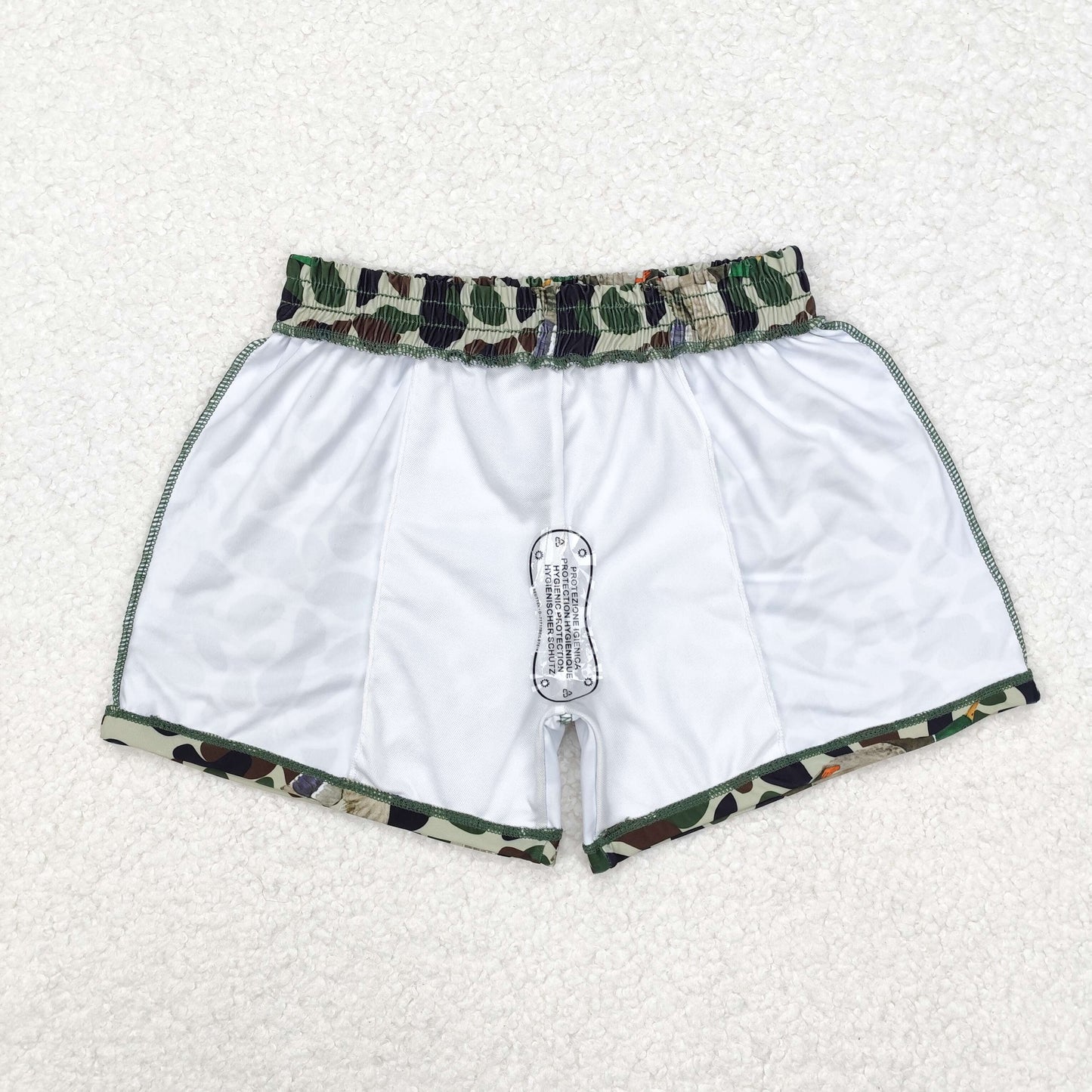 S0469 kids boys cam summer swim shorts