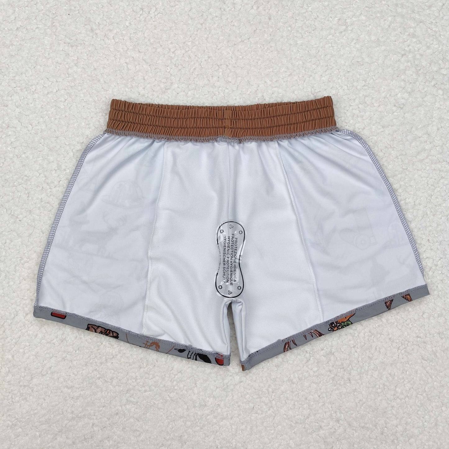 S0471 kids boys deer summer swim shorts