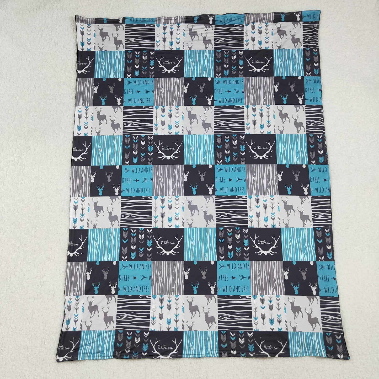 BL0074 Baby Wild checkered Blankets