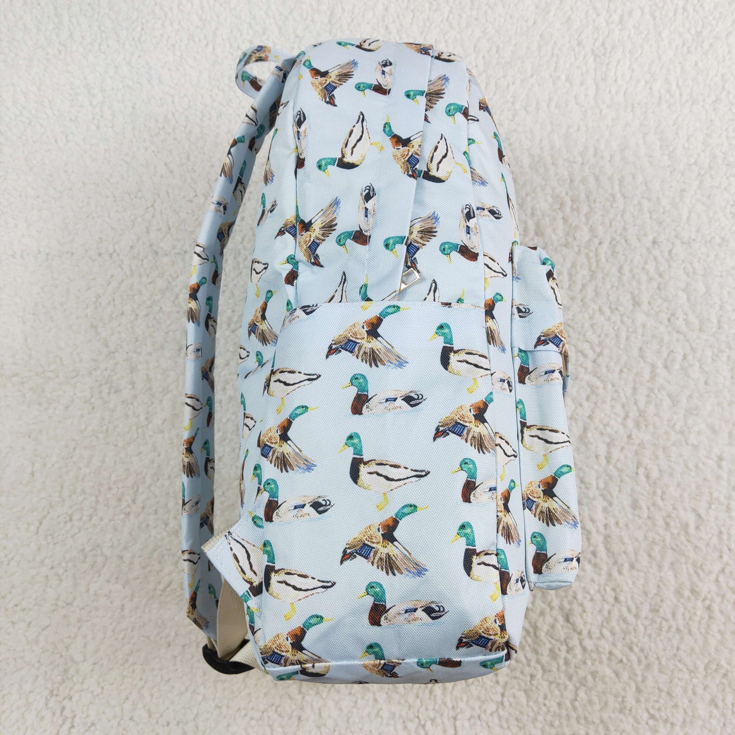 BA0277 blue duck school Backpack 17 * 13.2 * 5 inches