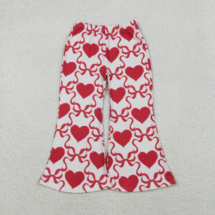 Matching Baby girls valentine love long pant