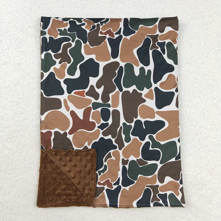 Matching Baby camo blanket