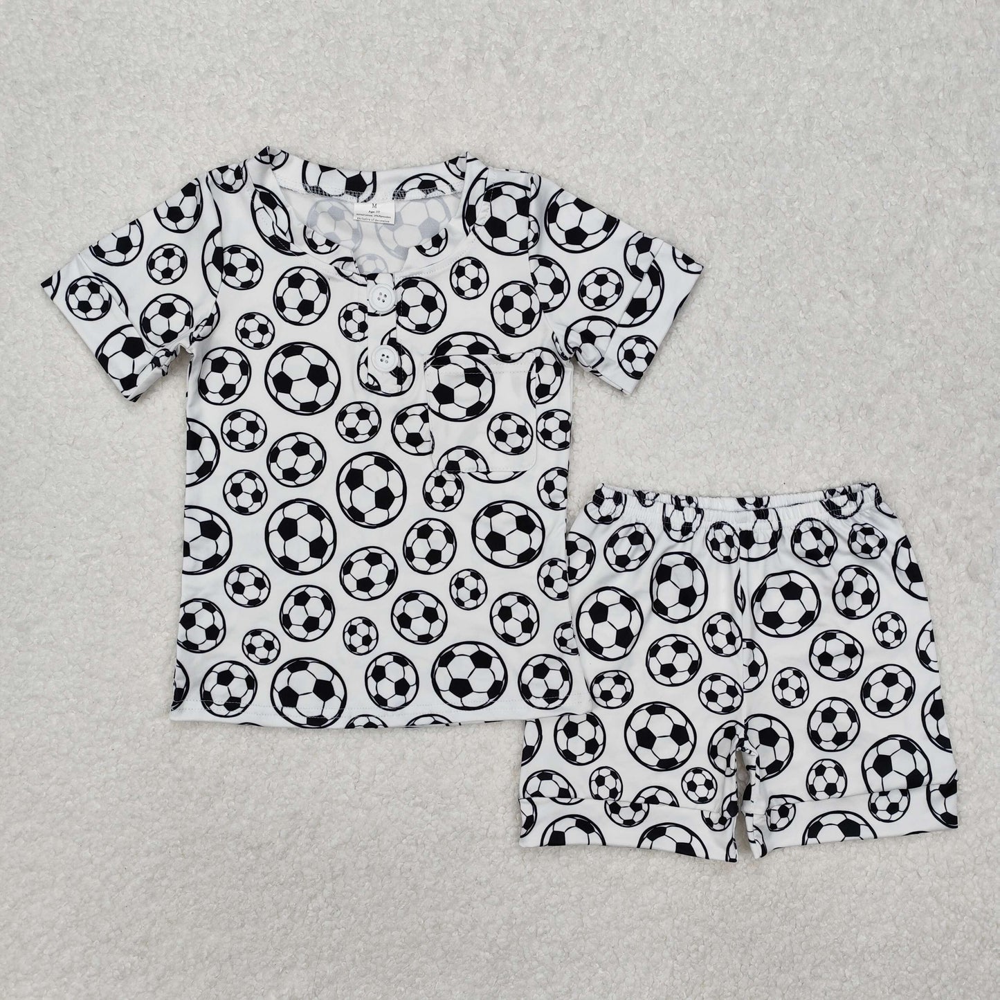 BSSO1008 Boys soccer pajamas