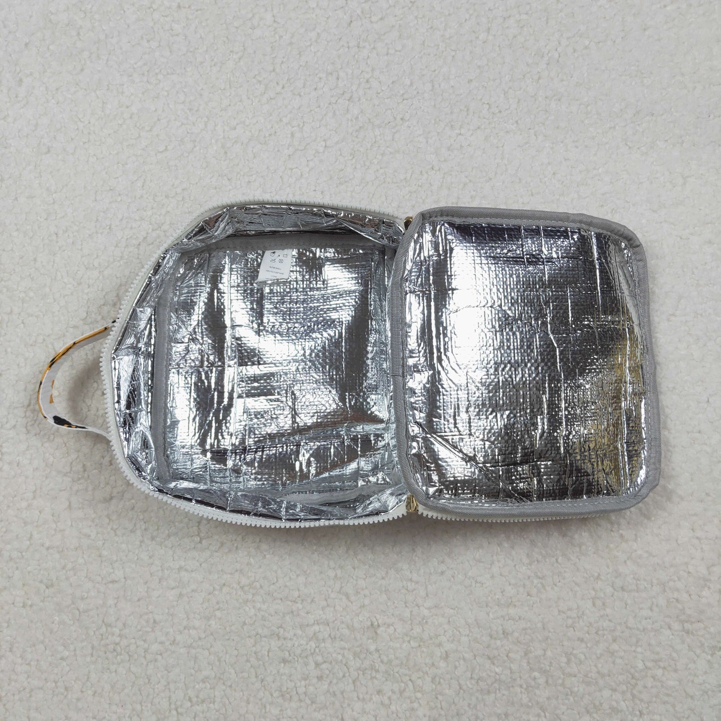 BA0362 CHEER orange Gold Lunch Box