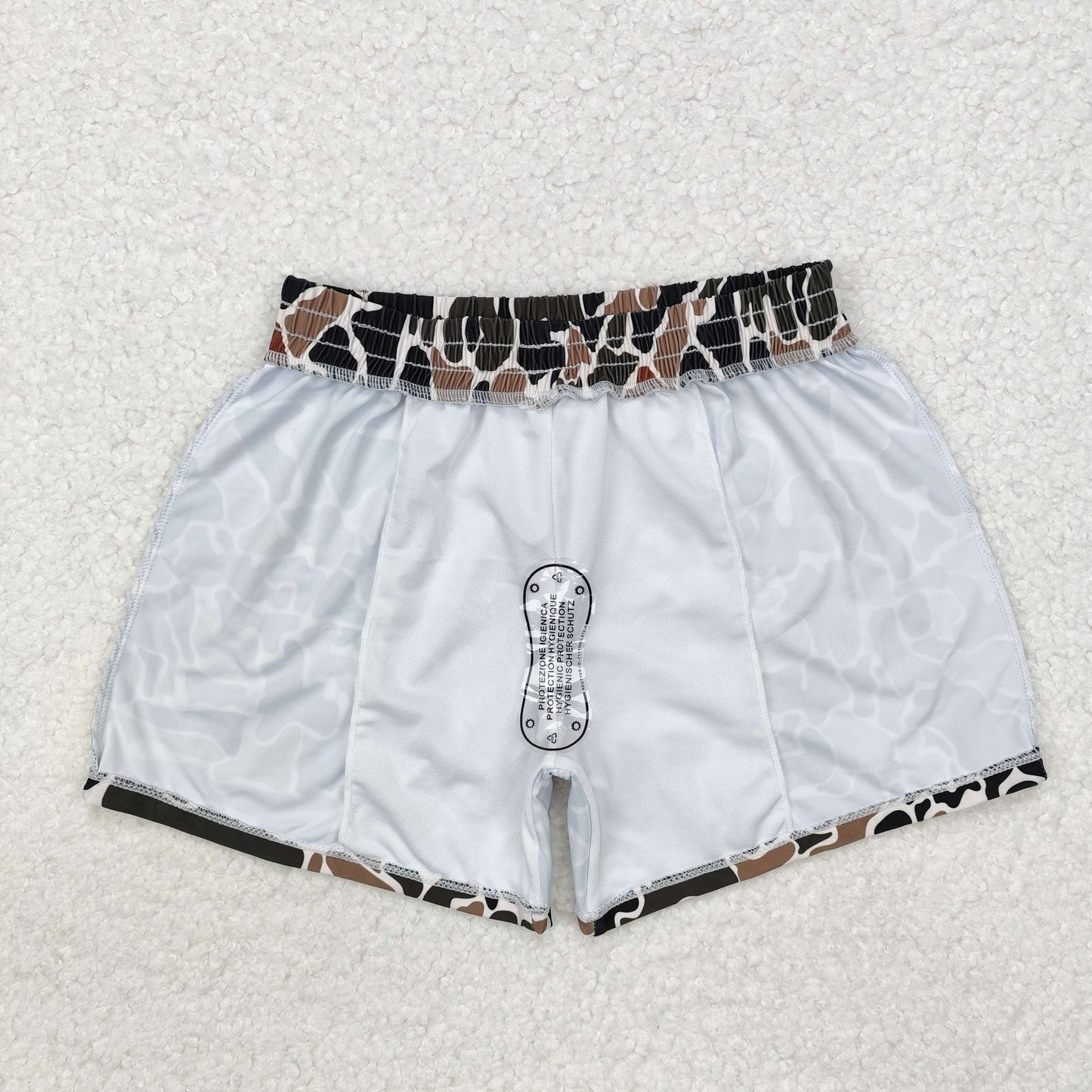 S0479 Boys Camo Swimming Trunks