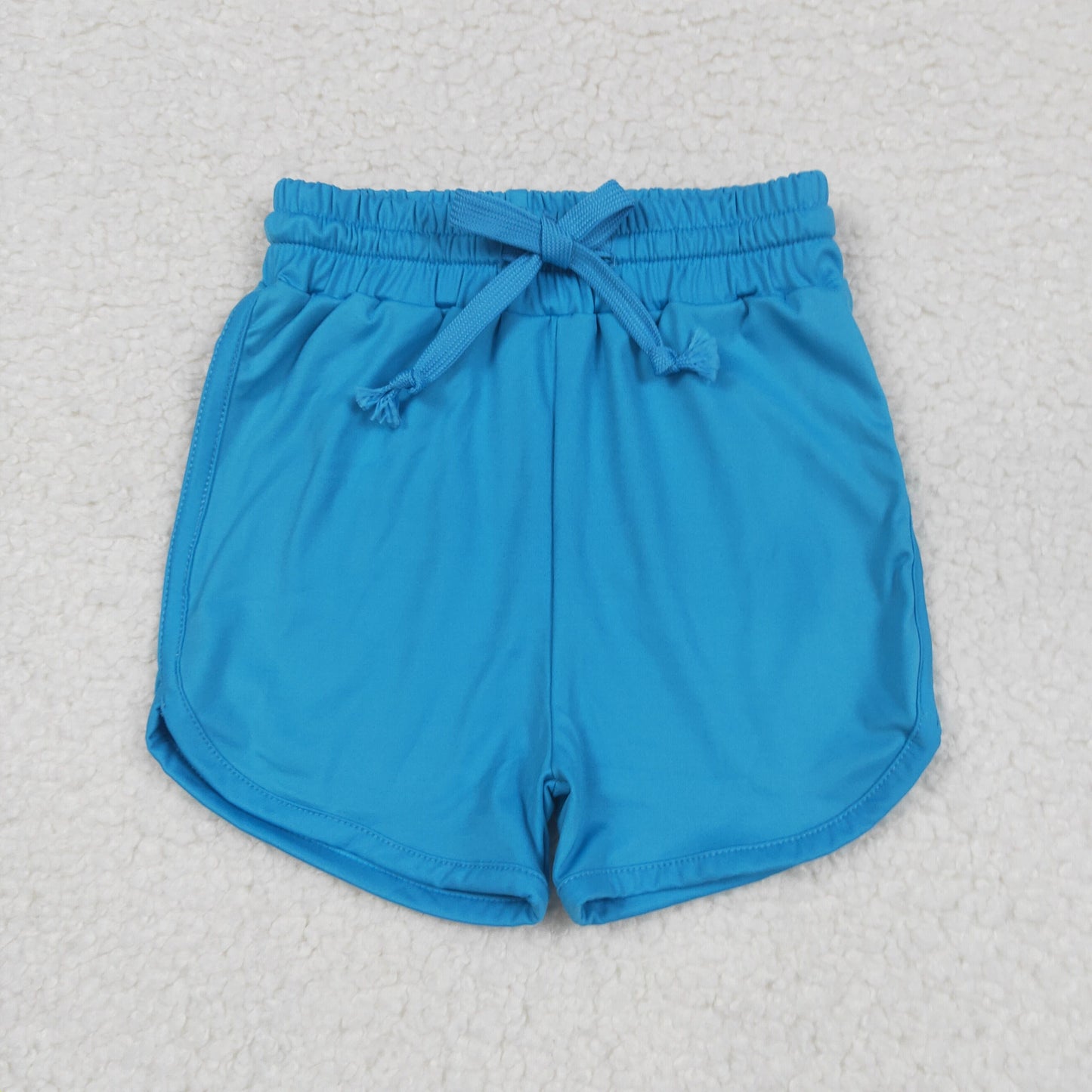 SS0504 baby girls blue shorts yoga