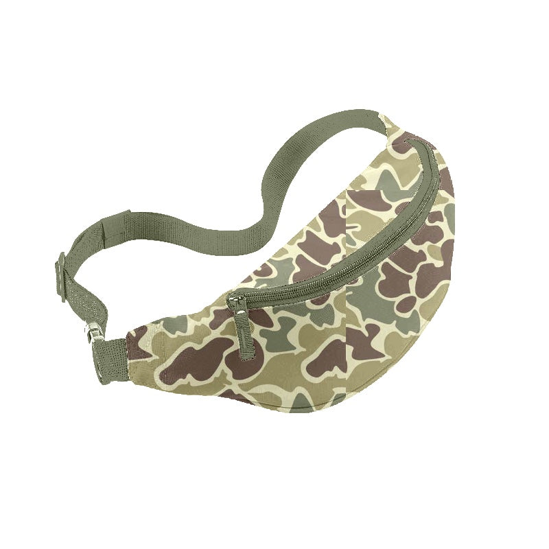 Pre-order BA0257 camo Fanny Pack 13x5.7x3 inches