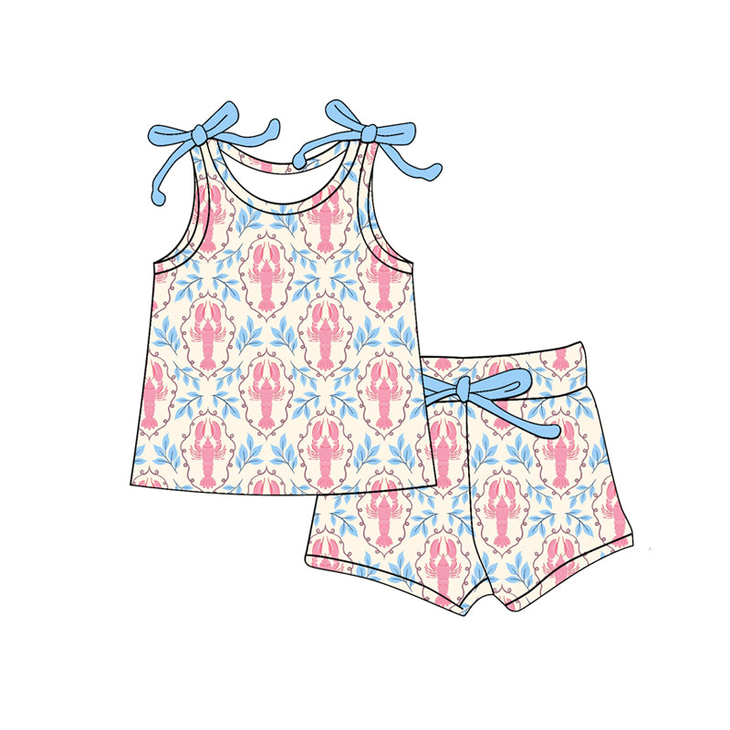12.9 Pre-order GSSO3015 girls lobster shorts outfits