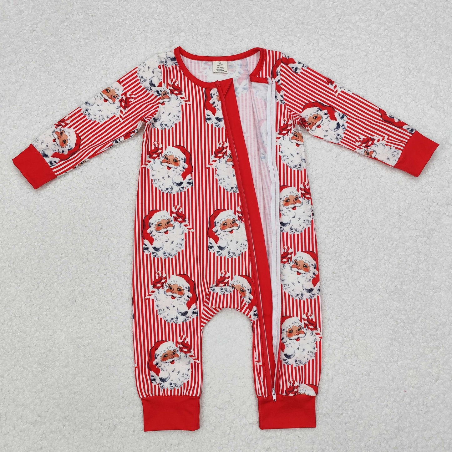LR1891 baby boy clothes santa boy christmas winter romper