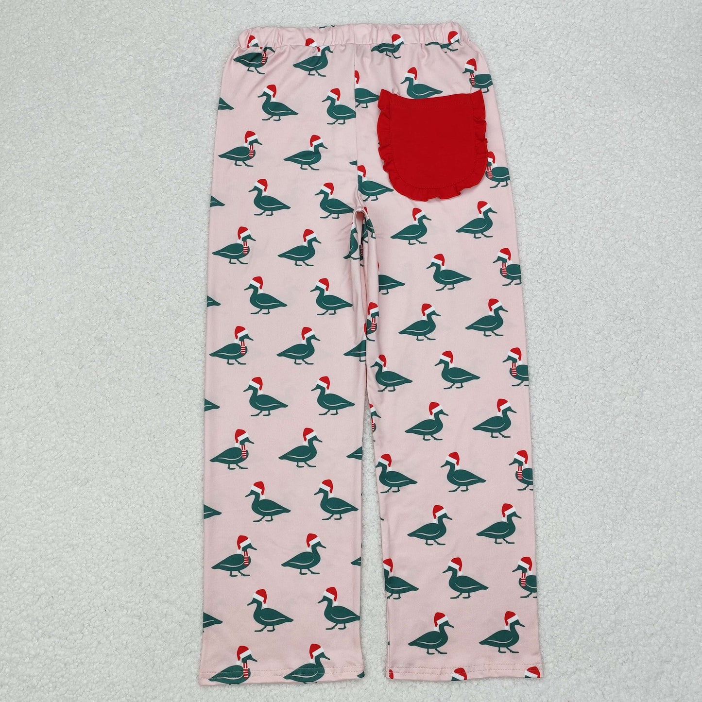 P0637 Adult women duck red hat long Pant