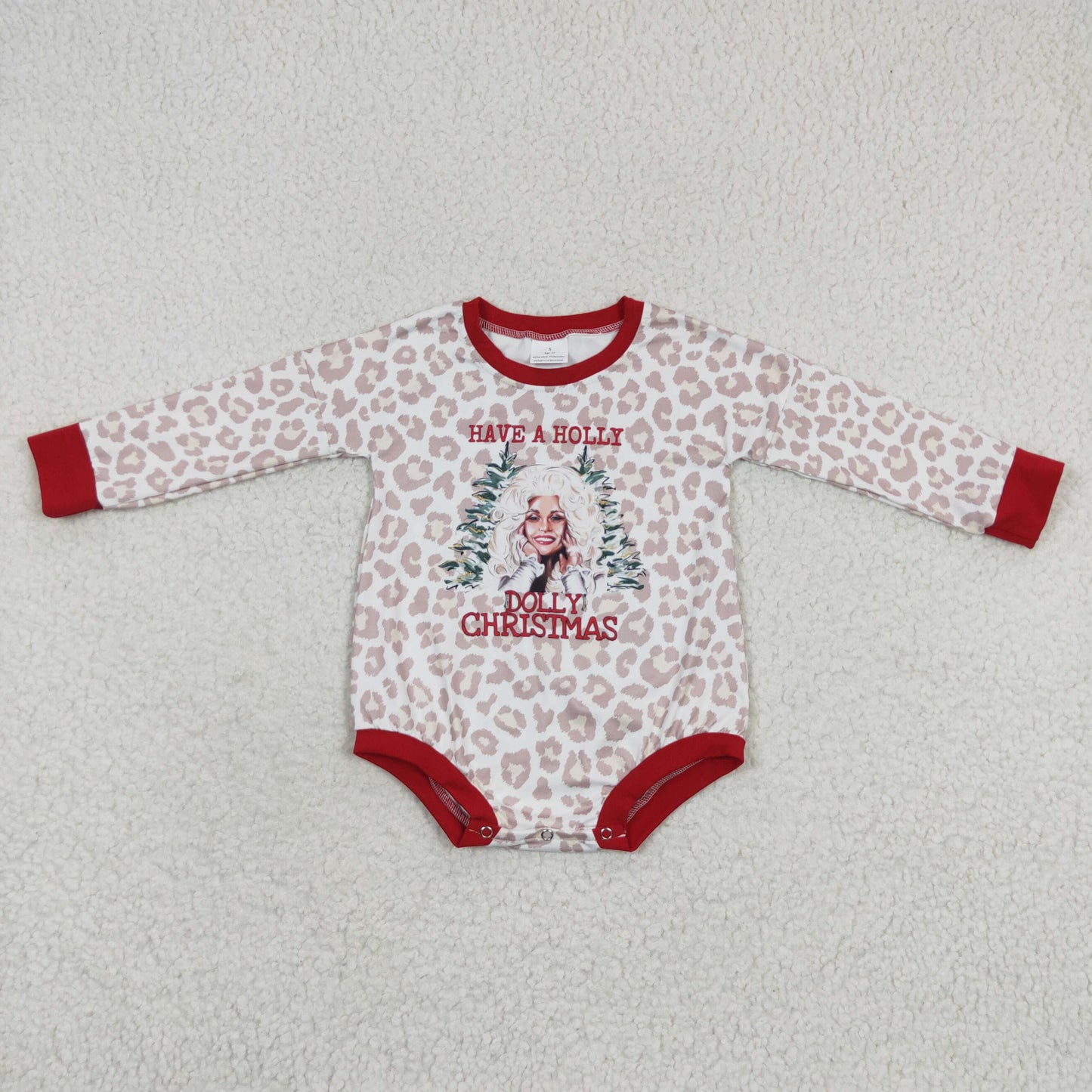 Girls Dolly Christmas Rompers