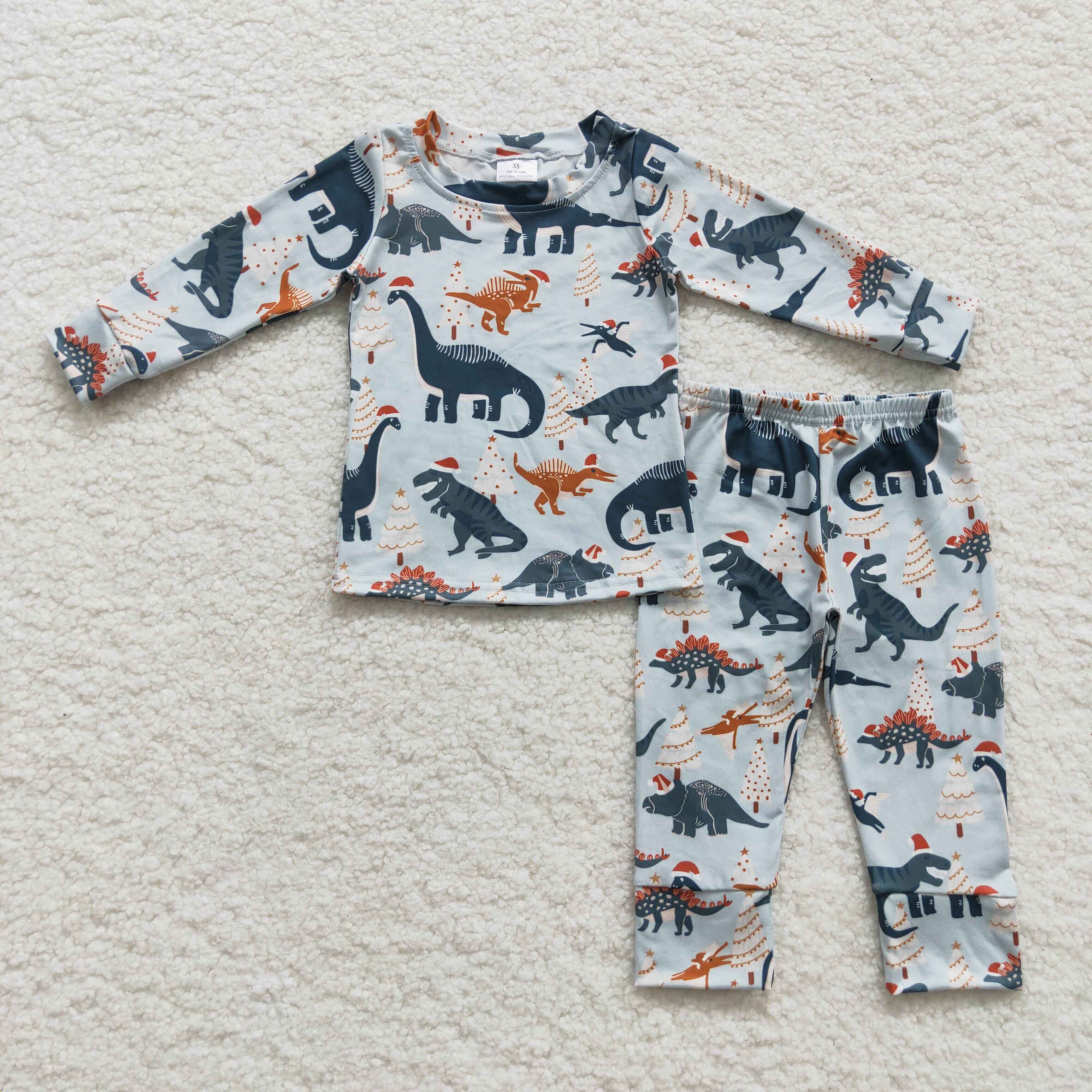 Dinosaur Print Pyjama for Boys