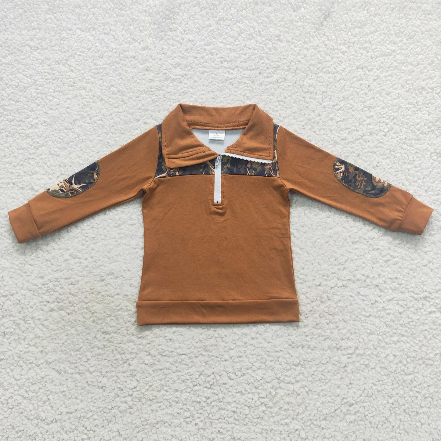 BT0305 Boys Hunting Deer Pullover