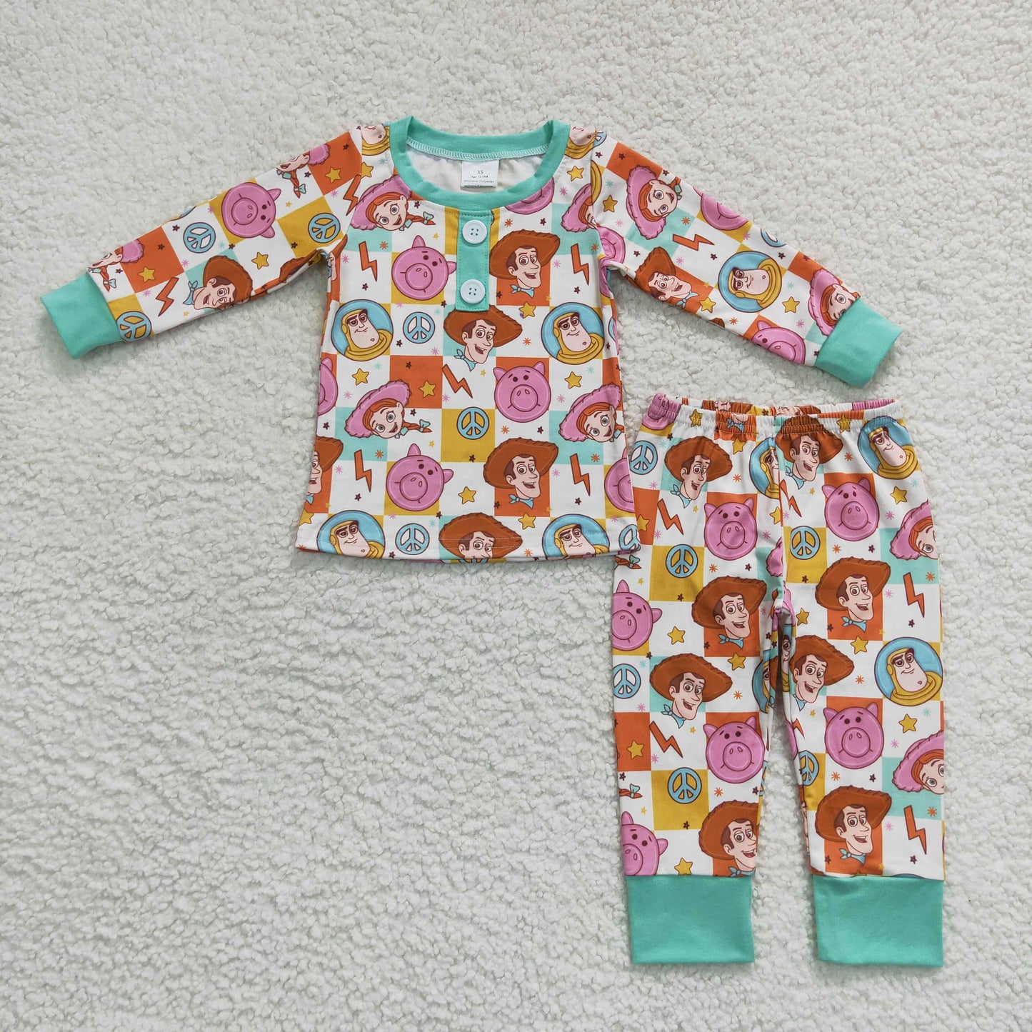 BLP0279 Boys Cartoon Pajamas