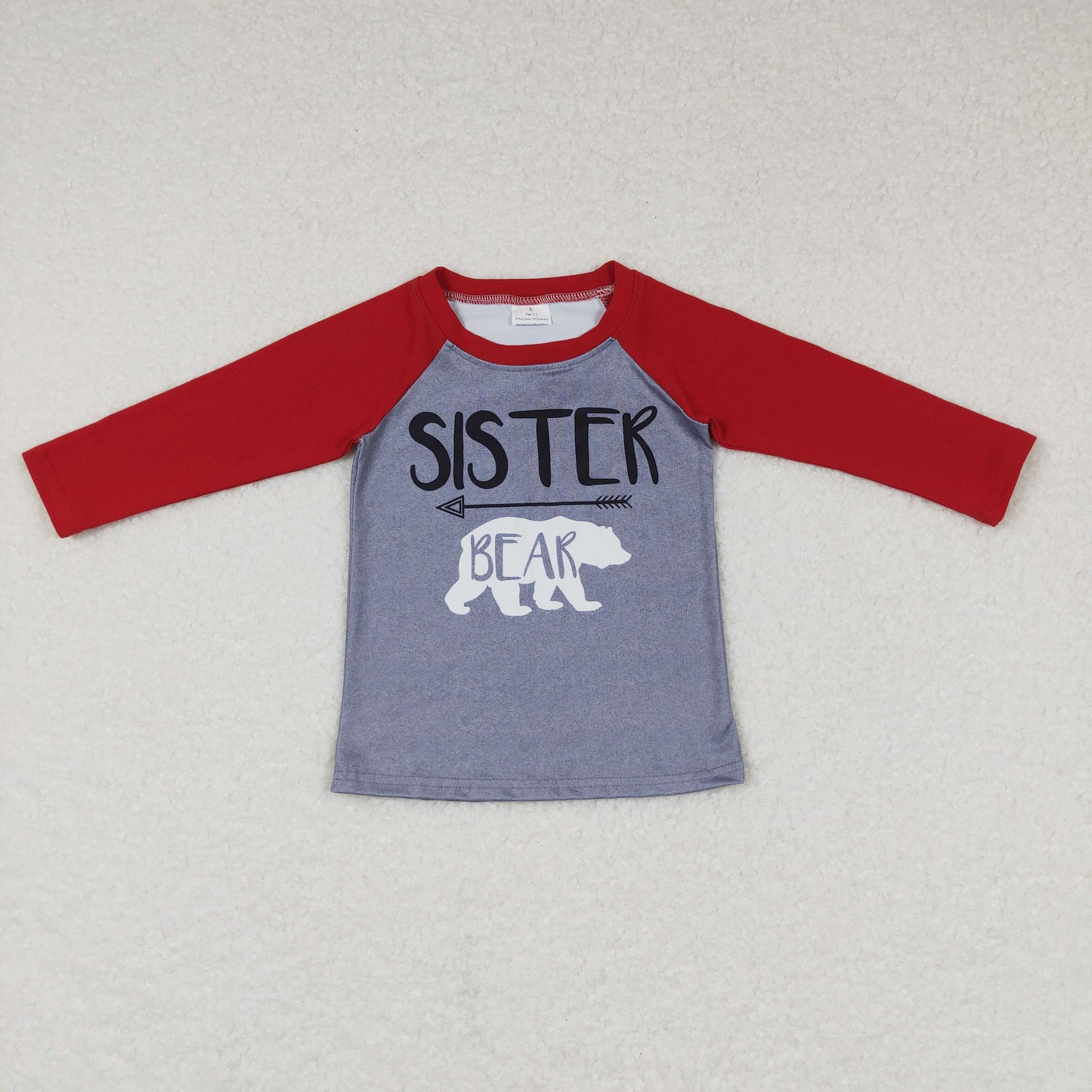 GT0390 Girls Sister Bear T-shirt