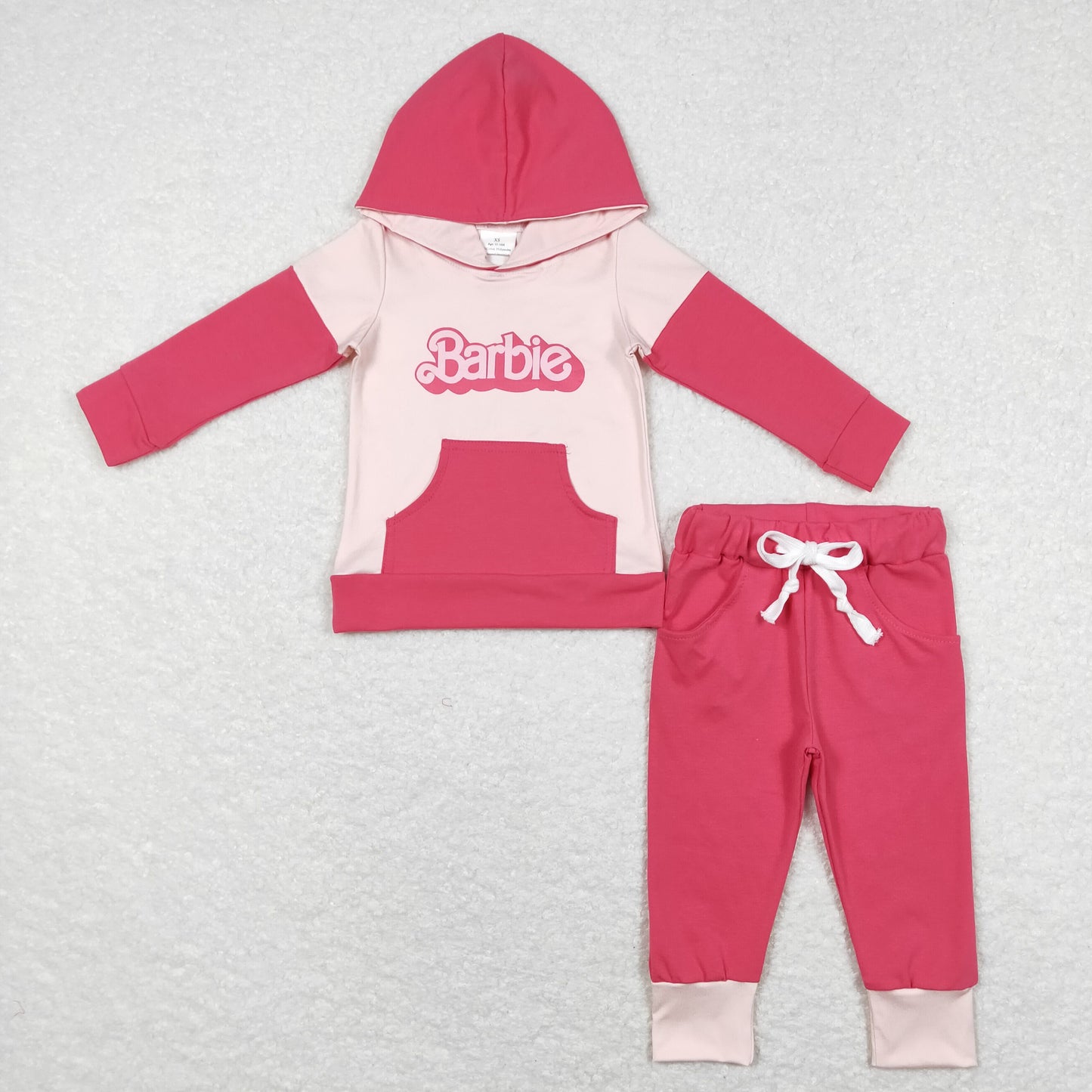 Girls Barbie Pink Hoodies