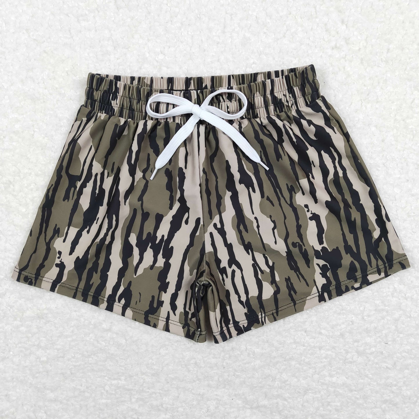 S0194 Boys Camo Swimming Trunks