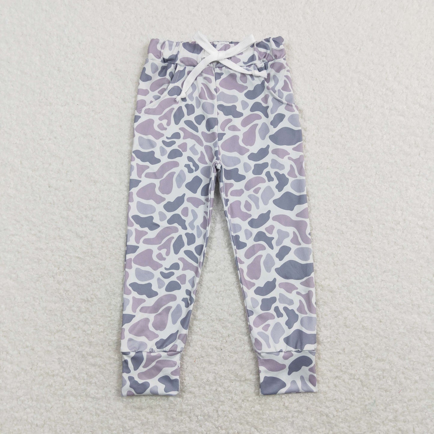 P0420 Boys Camo Pants Joggers