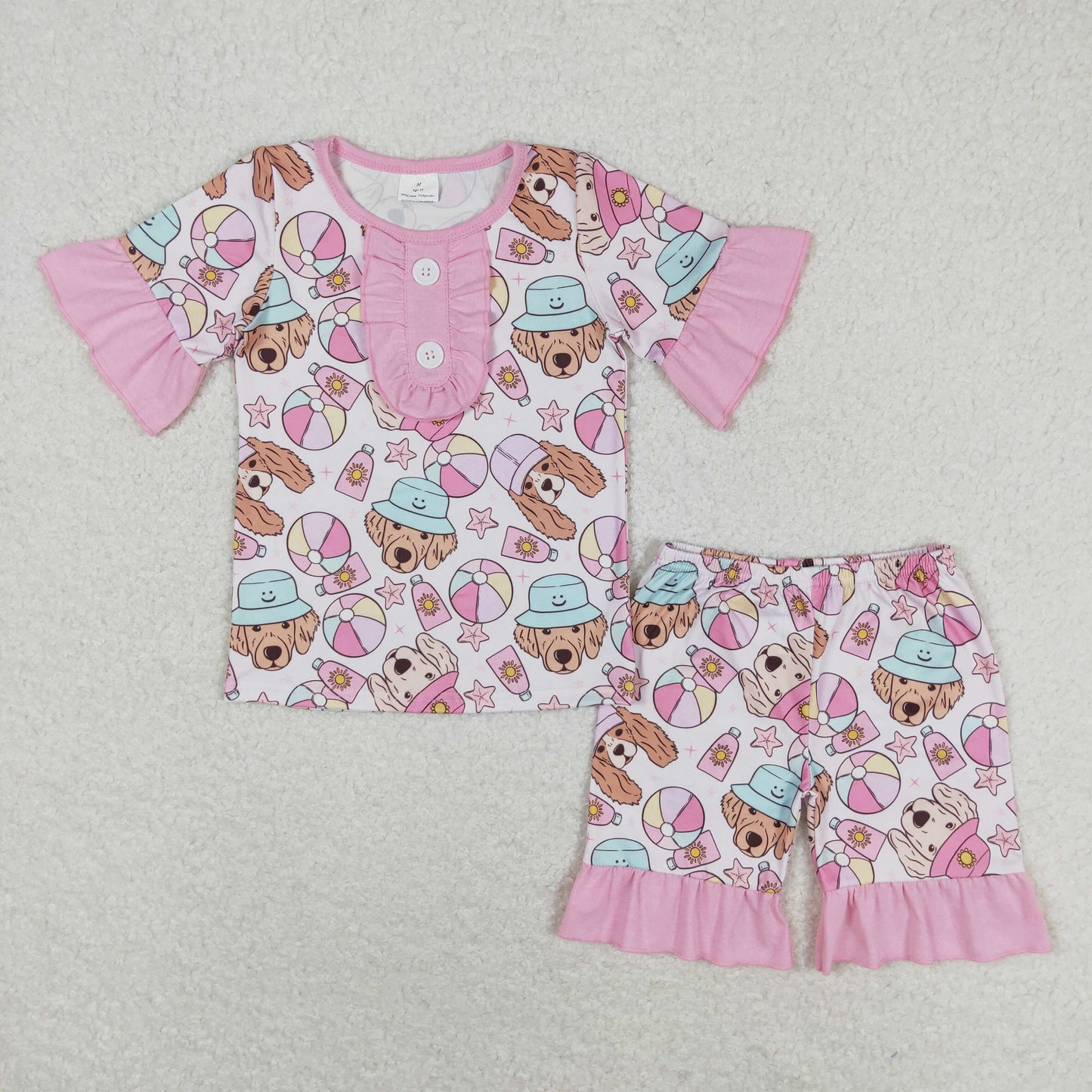 GSSO0950 Girls Dog Pajamas