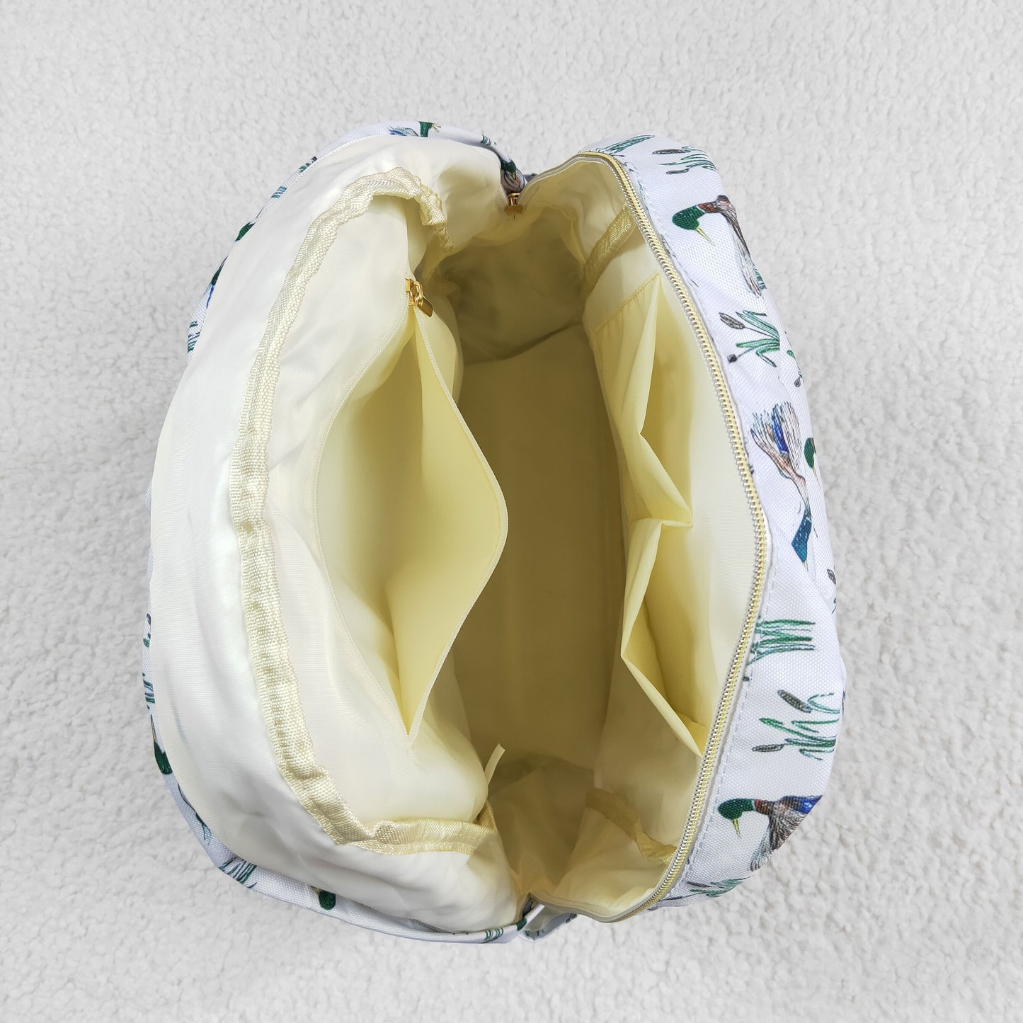 BA0196 Grey duck kids boys backpack