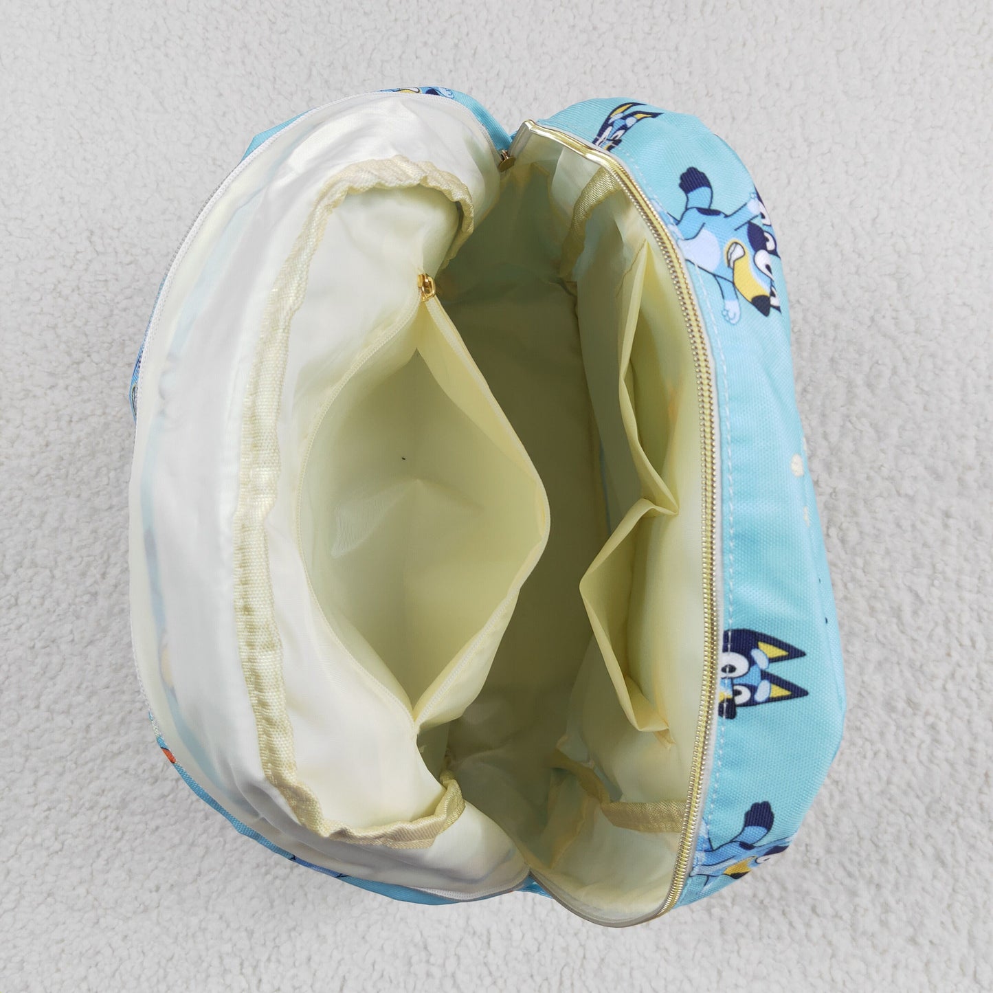 BA0195 Blue dog kids backpack