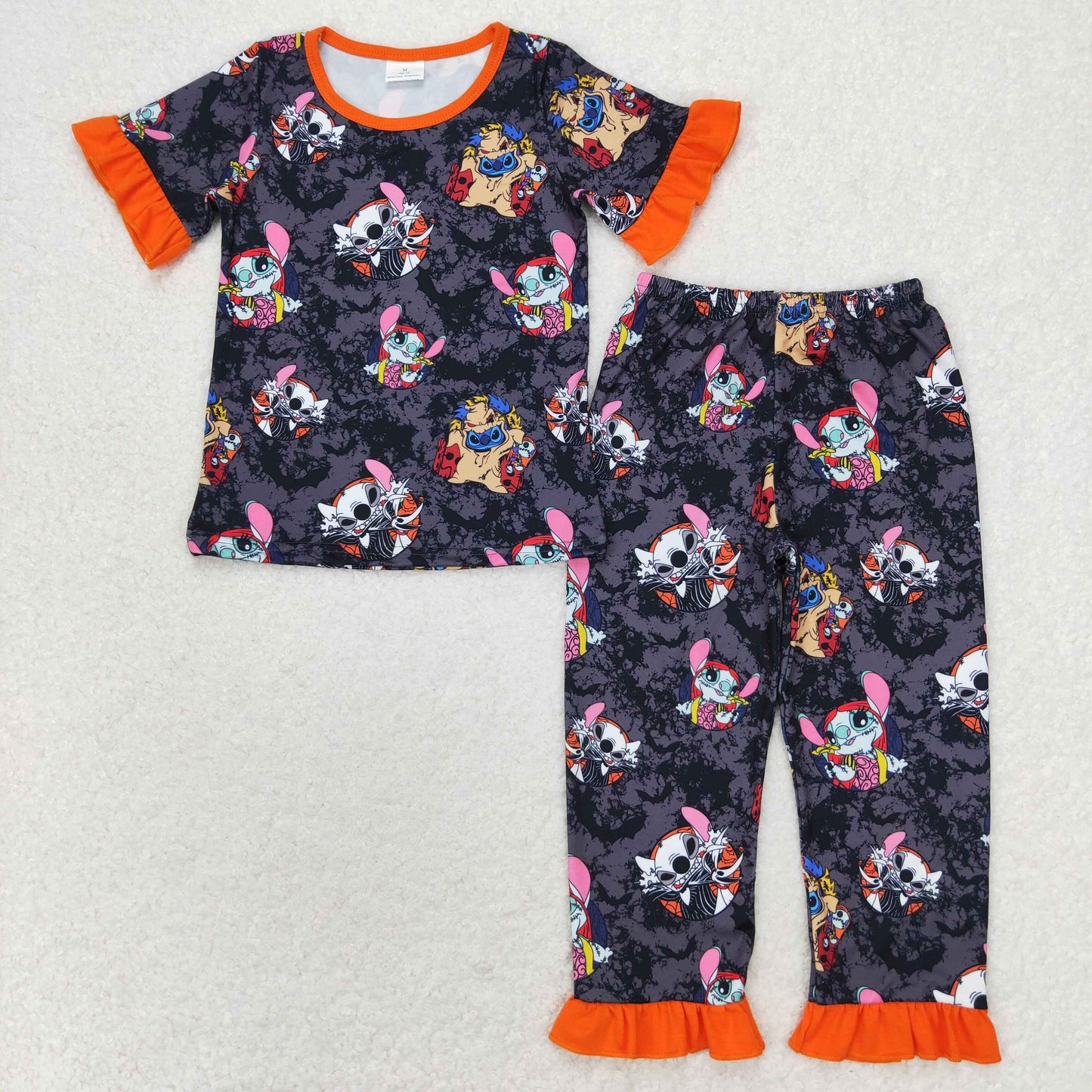 GSPO1580 Girls Halloween pajamas