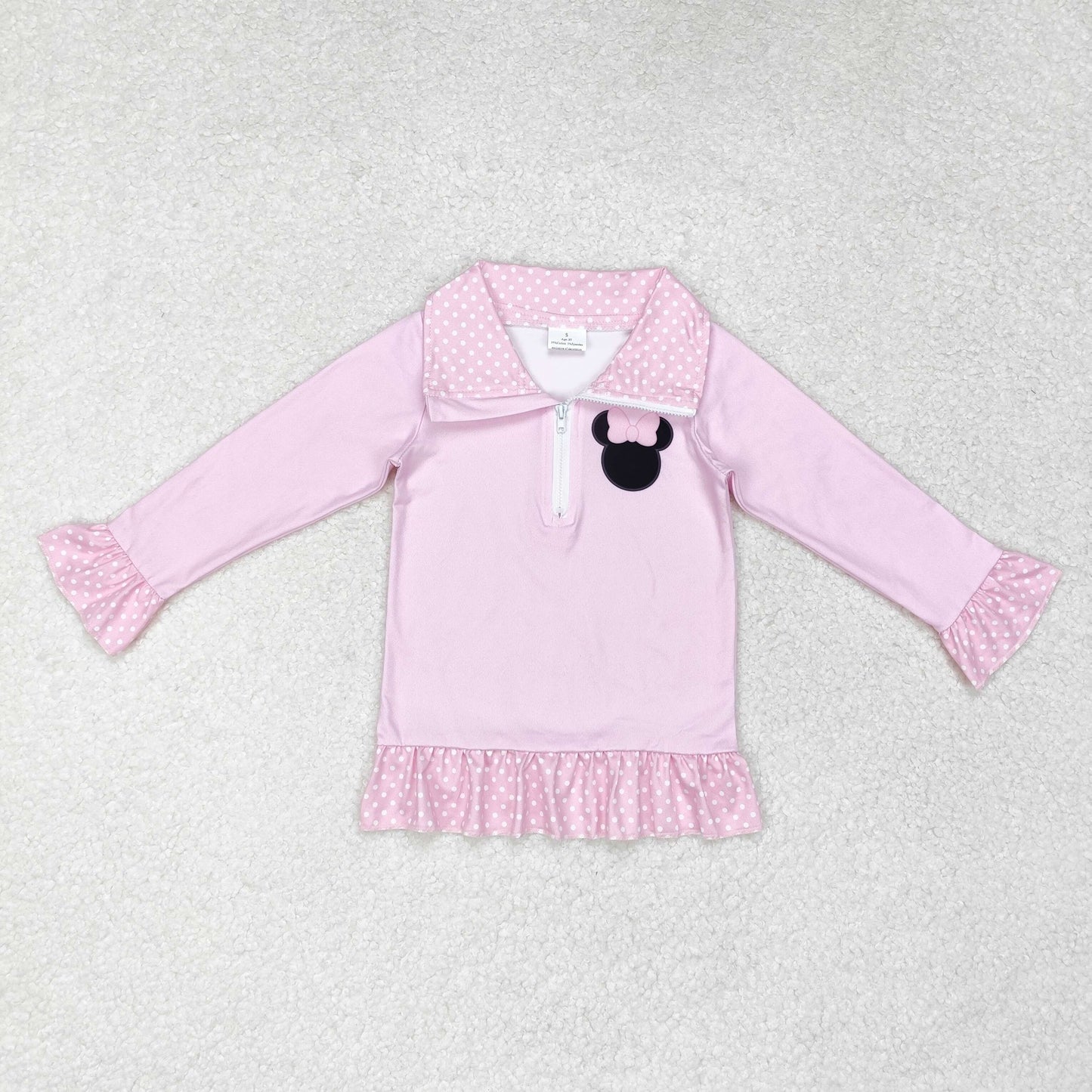 GT0602 baby girls pink Pullover
