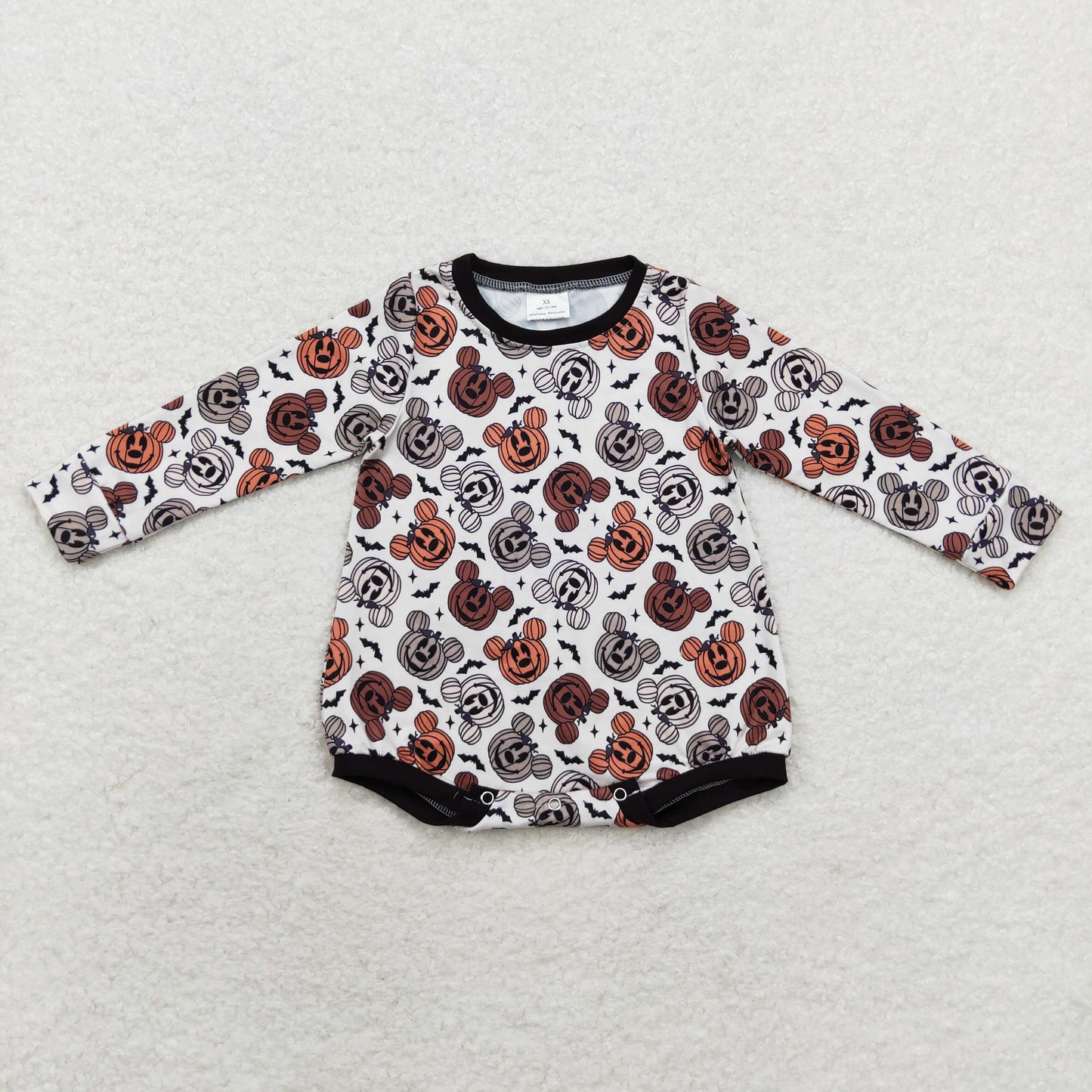LR1282 Halloween mouse long sleeve bubble