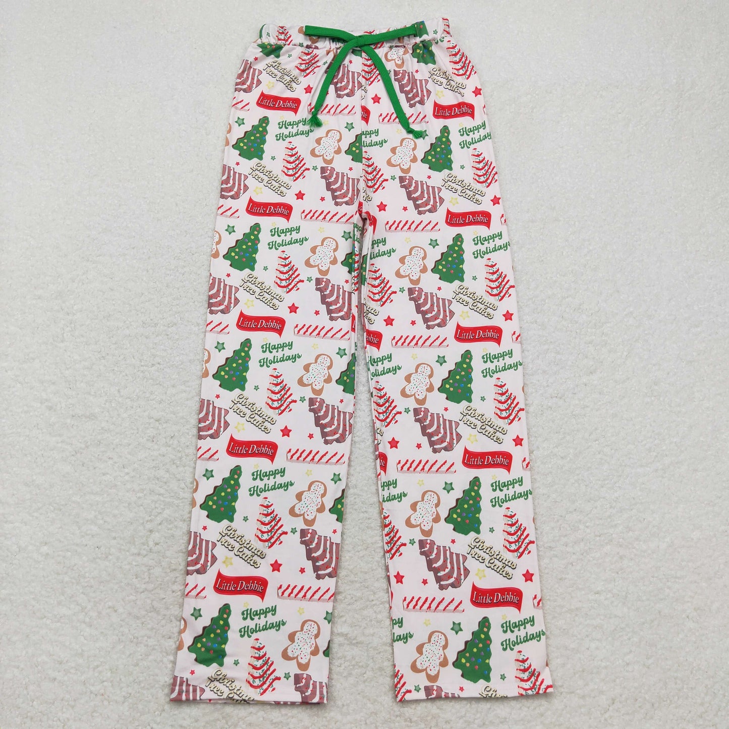 P0490 Adult man Christmas tree Pants
