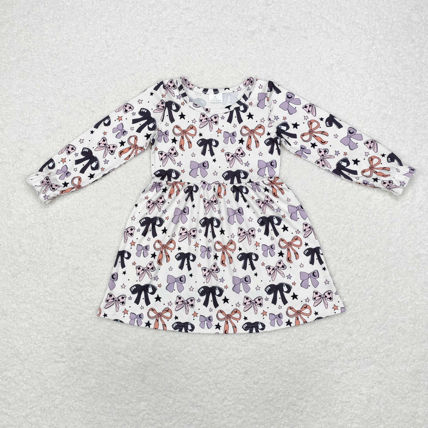 GLD0738 baby Girls bows Dress