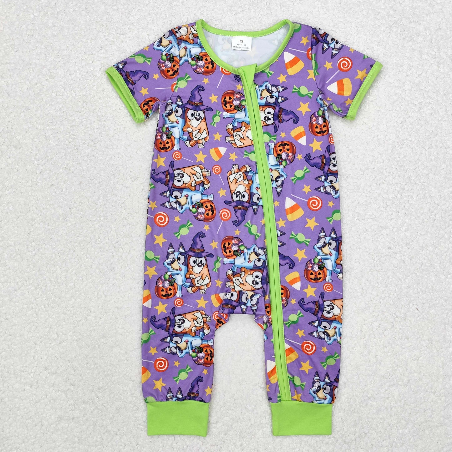SR1803 Baby boys Halloween romper