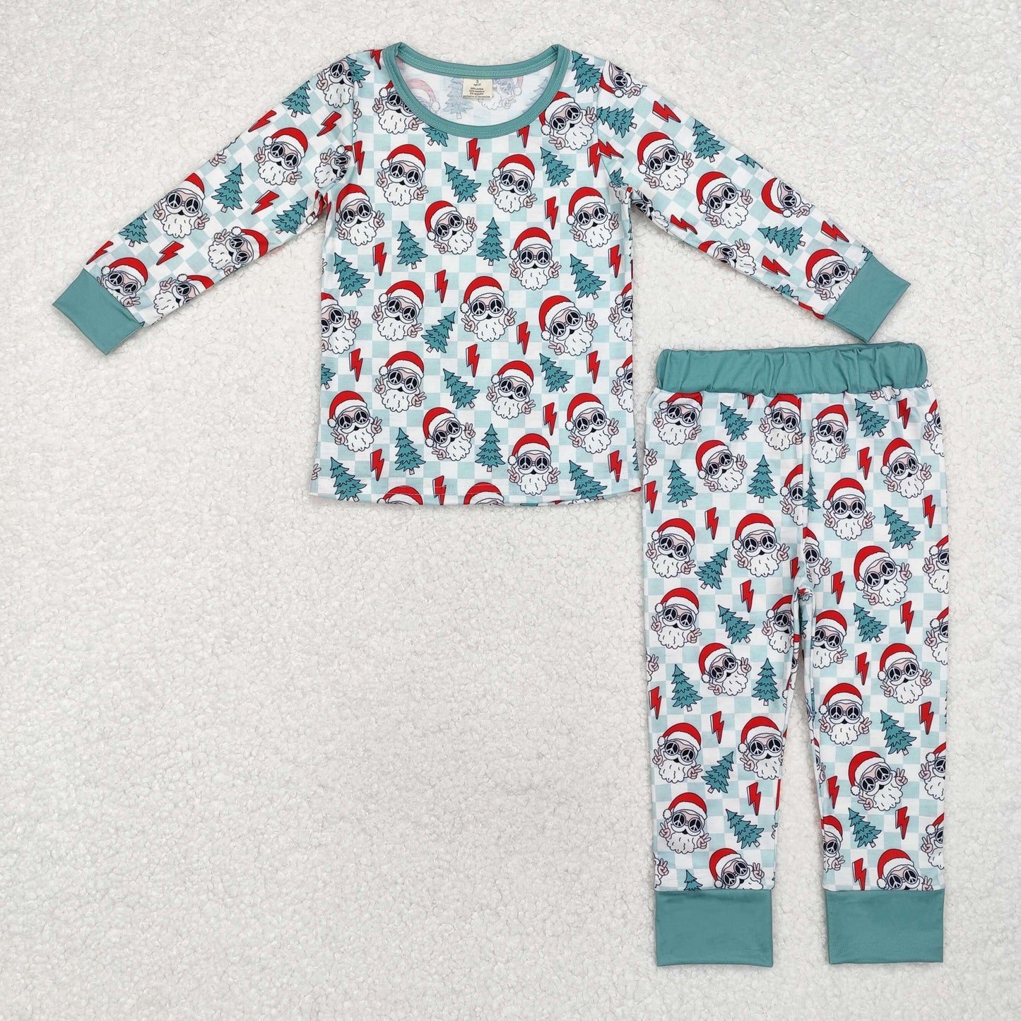 BLP0859 baby Boys Christmas pajamas