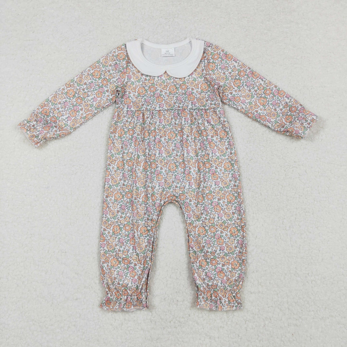 LR1238 Baby girls floral romper