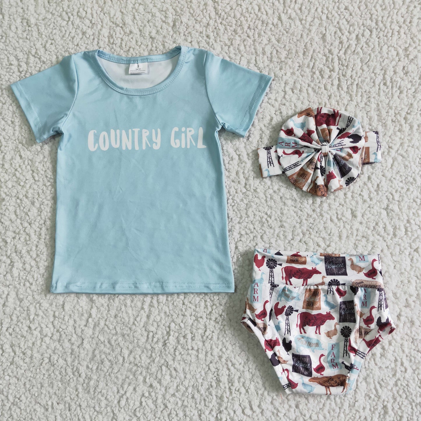 Girls Country Girl Bummies