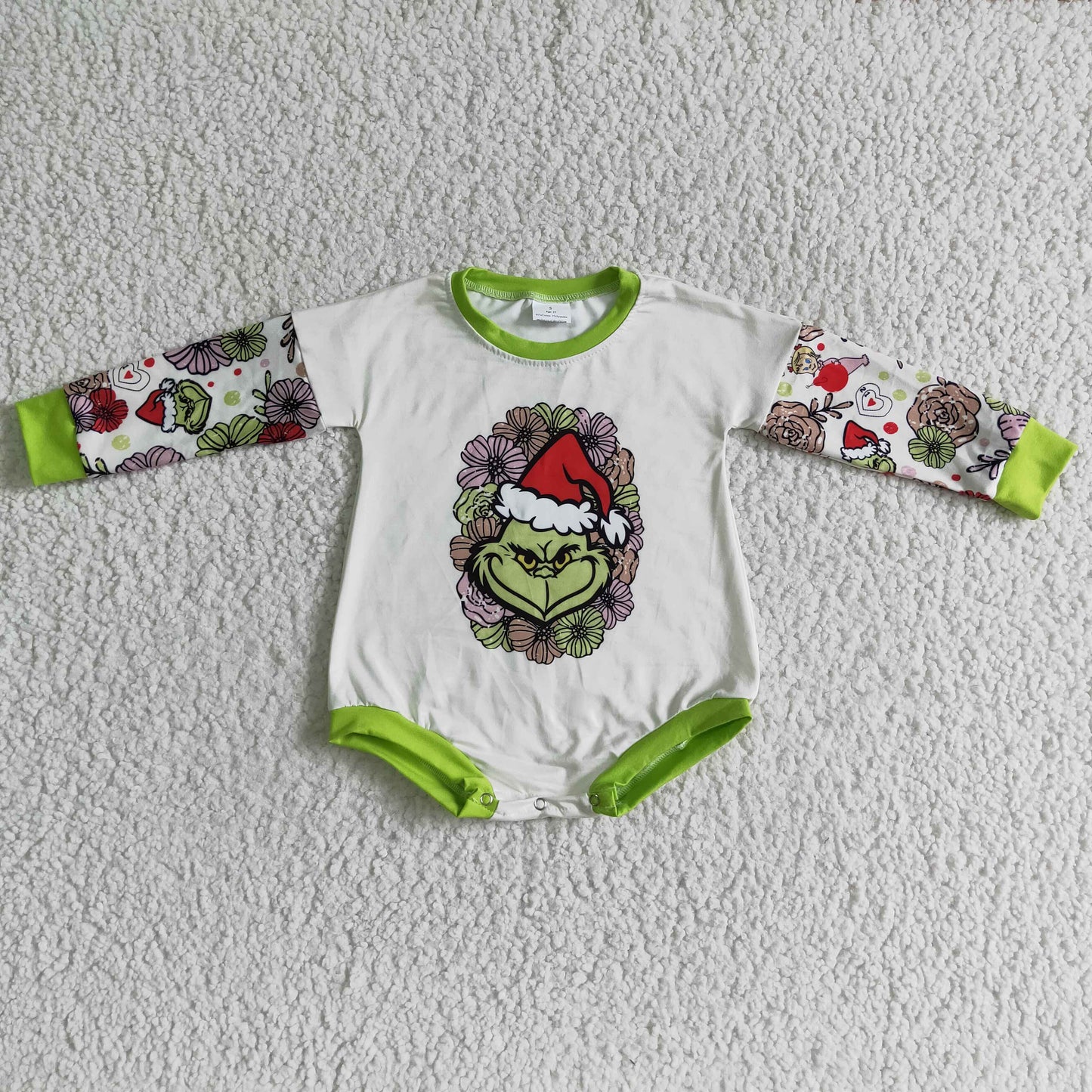 5.5 LR0131 Baby Christmas Rompers Long Sleeves