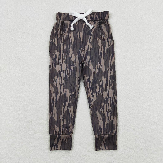 P0423 Boys Camo Pants Joggers