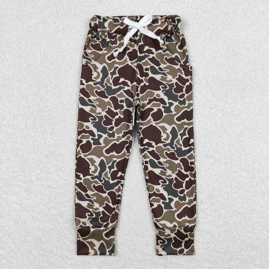 P0433 Boys Camo Pants Joggers