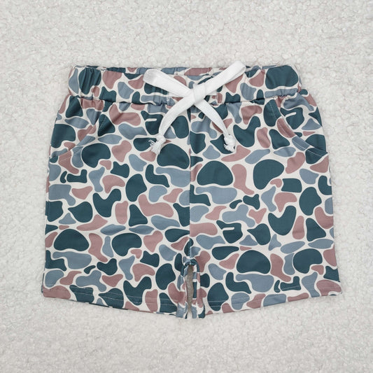 SS0375 Boys camouflage Shorts