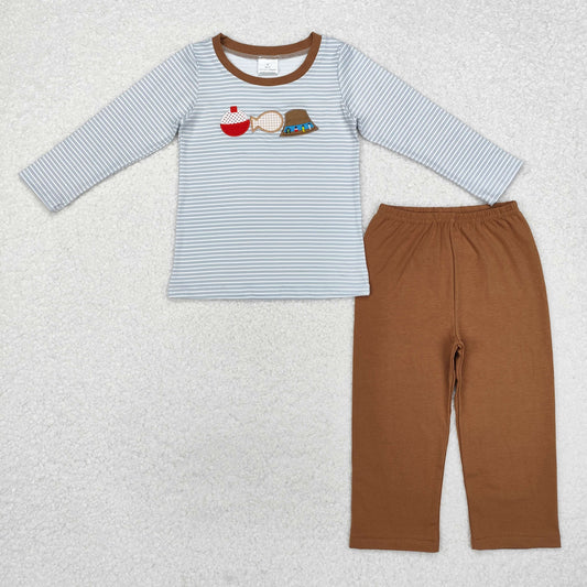 BLP0590 Boys Fishing outfits embroidery