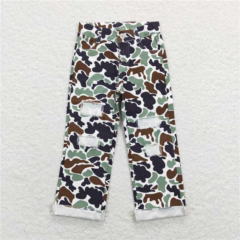 Matching Baby boys girls camo jeans