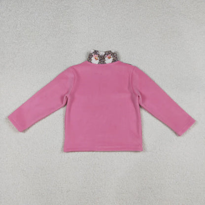 Matching Baby boys grils long sleeved pullover tops fleece