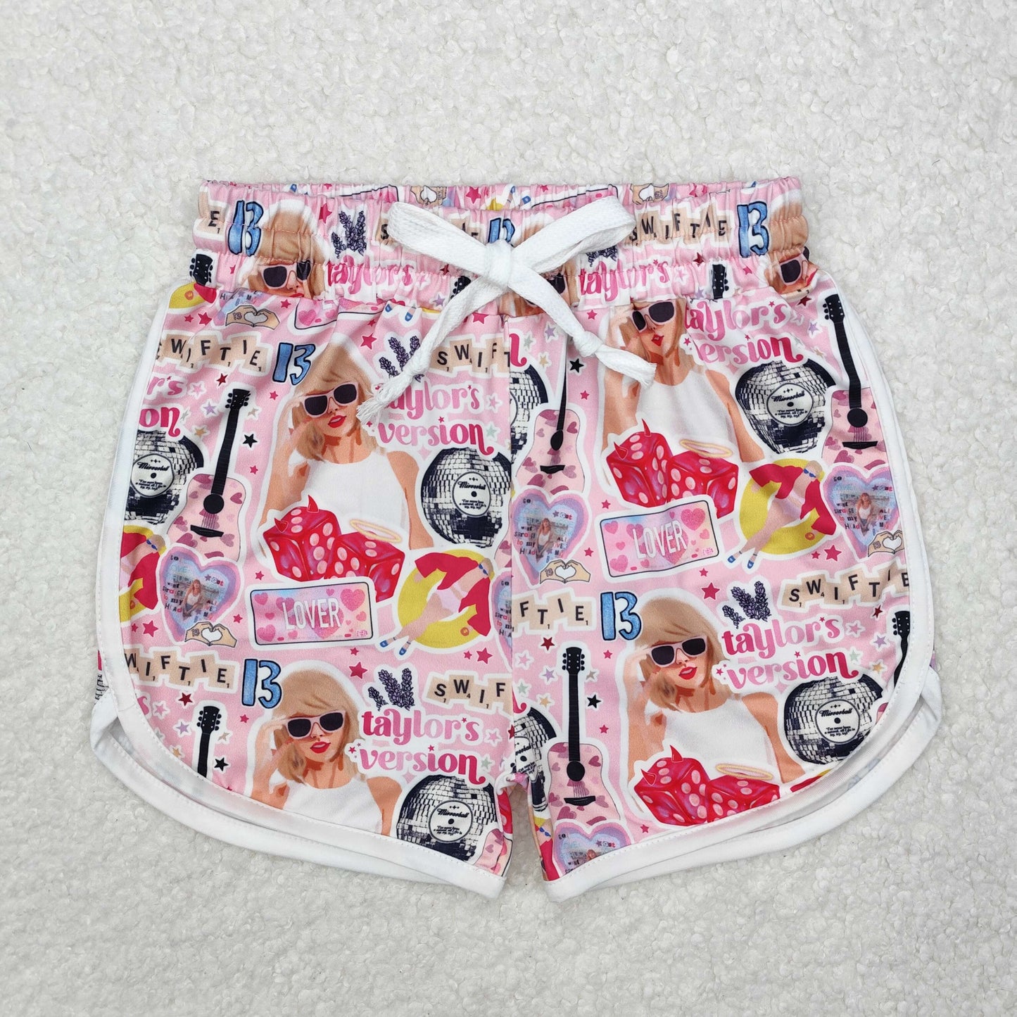 SS0418 Baby girls singer short pant