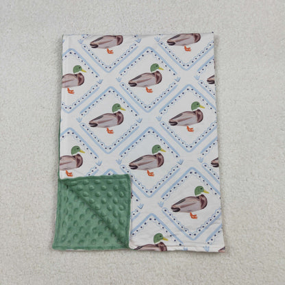 BL0213 Baby green duck Blankets
