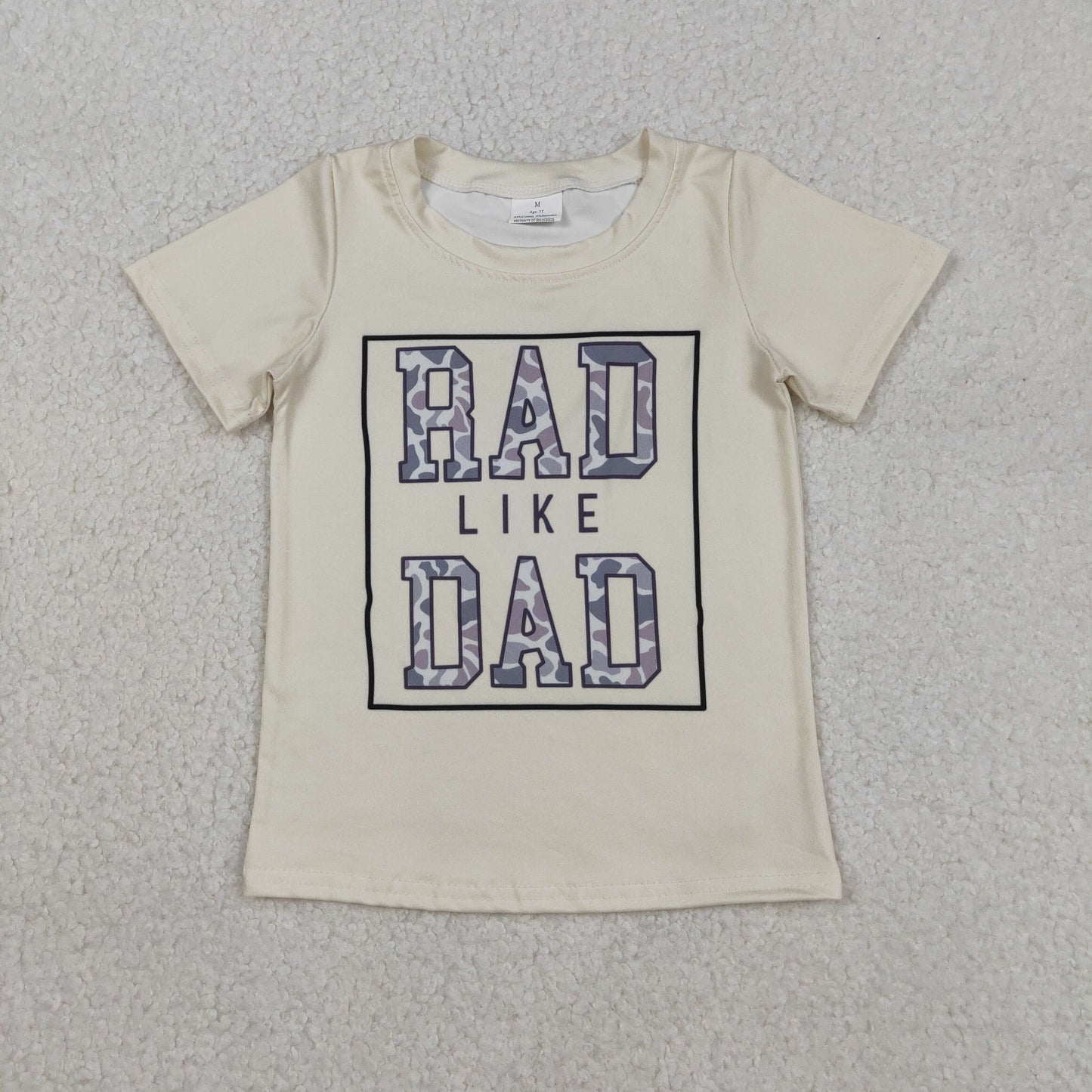 BT1416 baby boys DADshort sleeve shirt top