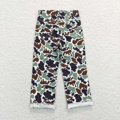 Matching Baby boys girls camo jeans